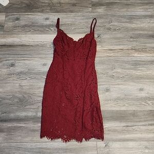 NWOT, Shein • Sexy Lace Bodycon Dress, Size Small